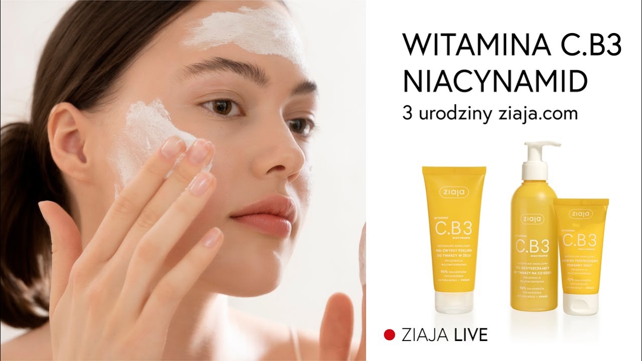 Ziaja LIVE - witamina C.B3 niacynamid [edycja urodzinowa]