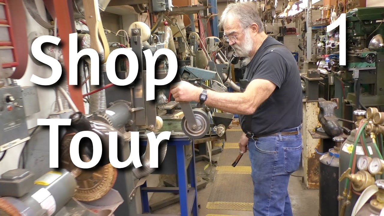 Bob Dozier Knife Shop Tour - St. Paul AR - Pt 1