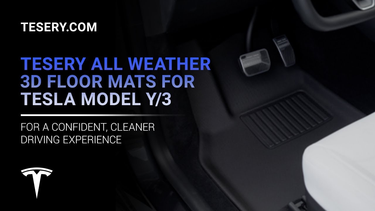 The BEST Tesla Floor Mats? Introducing Tesery All Weather 3D Mats!