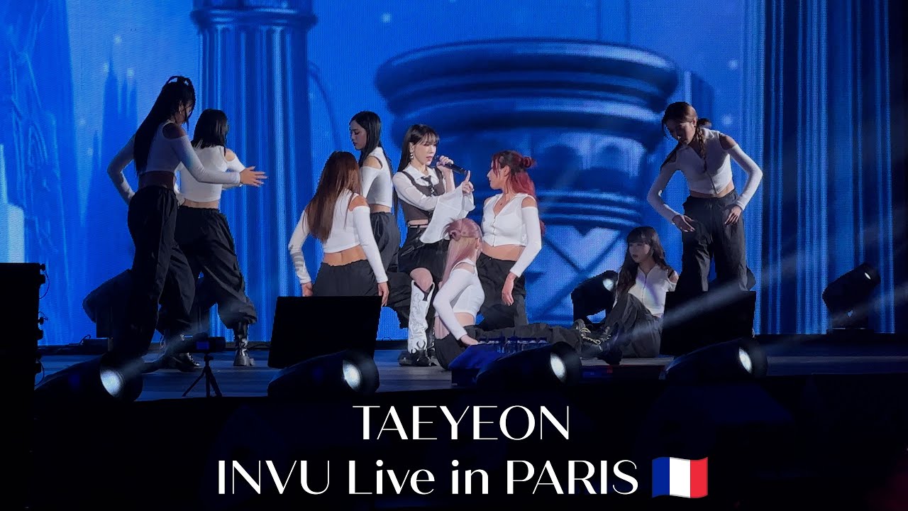 TAEYEON · INVU at MIK Festival in PARIS 🇫🇷 (Live Performance Fancam)