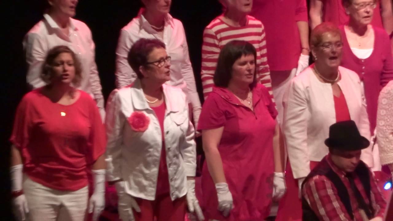 Concert de la chorale Colla Voce Rotonde Thaon les Vosges 2016 French Cancan