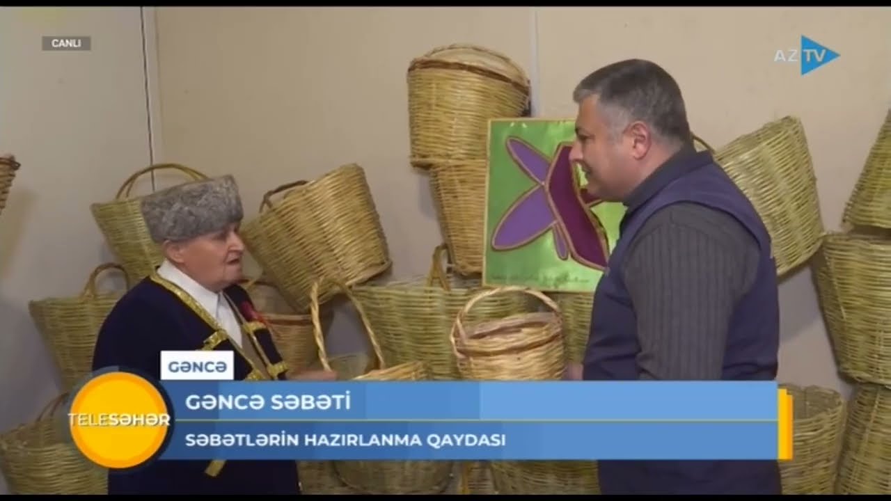 Gəncə səbətlərinin hazırlanma qaydası...