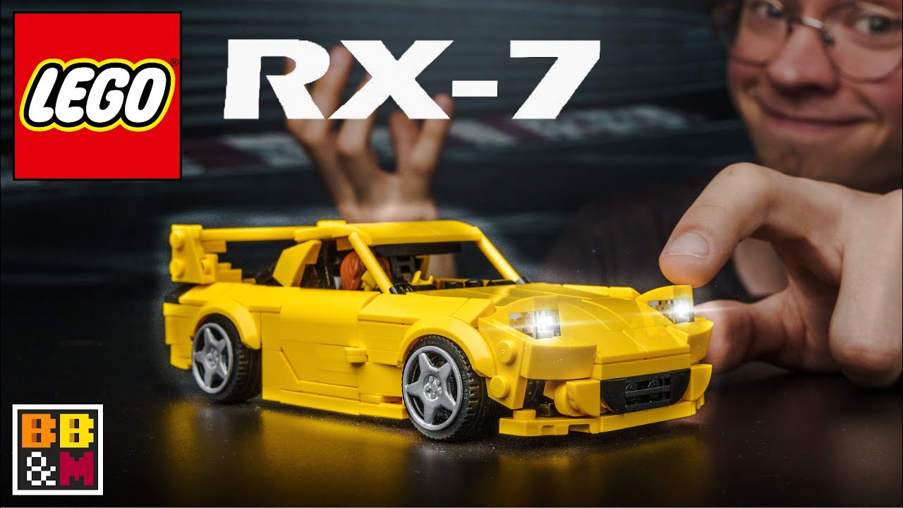 LEGO Speed Champions Mazda RX7 ??? | with Pop Up headlights!