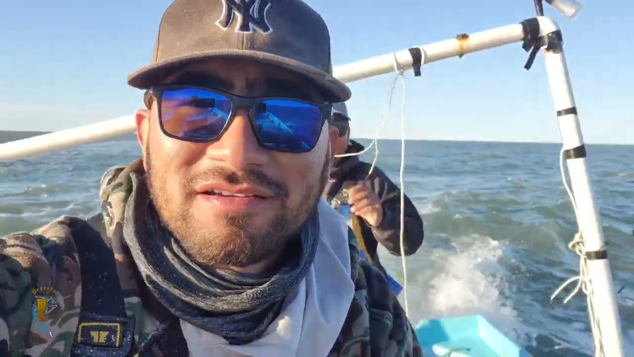 llenamos la panga de pescado