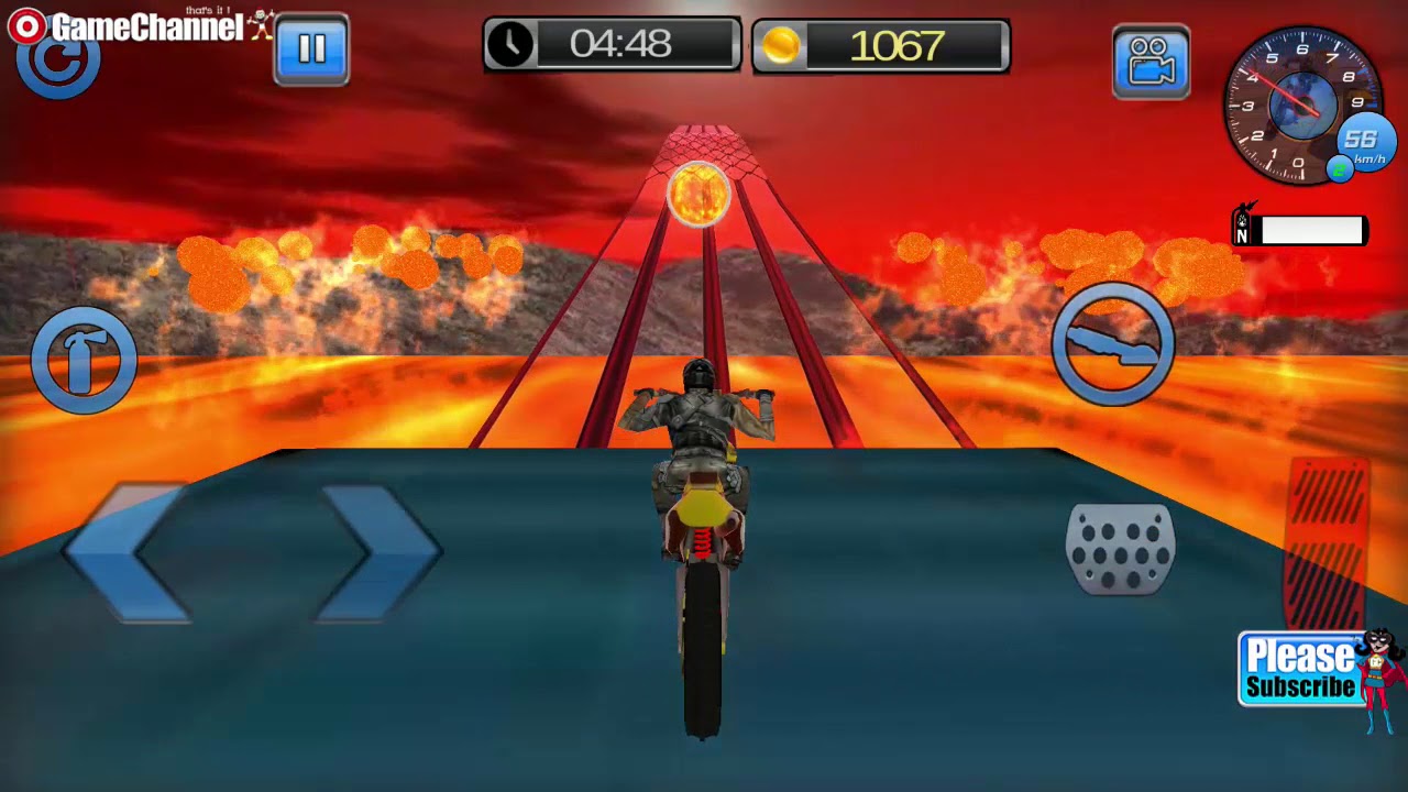 Super Bike Racing Impossible Tracks / Bike Stunt Simulator / Android Gameplay Video