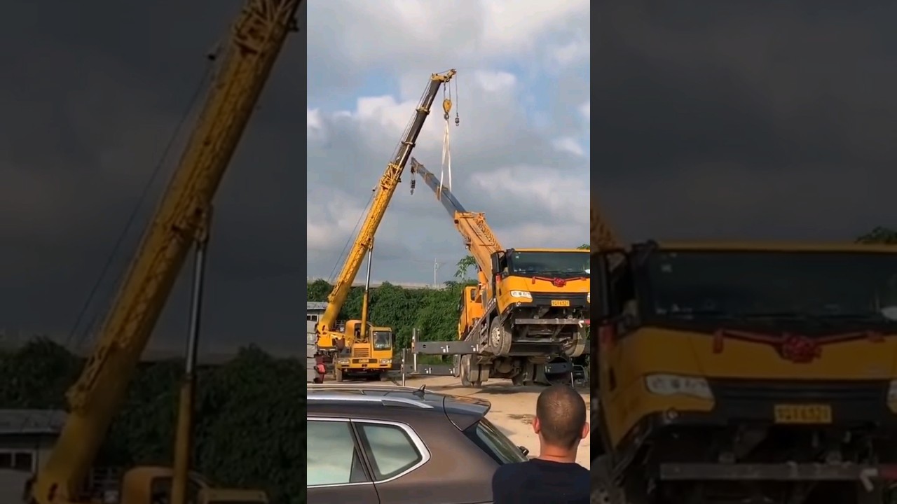crane fails compilation || crane accidents || heavy l| crane collapse 😱