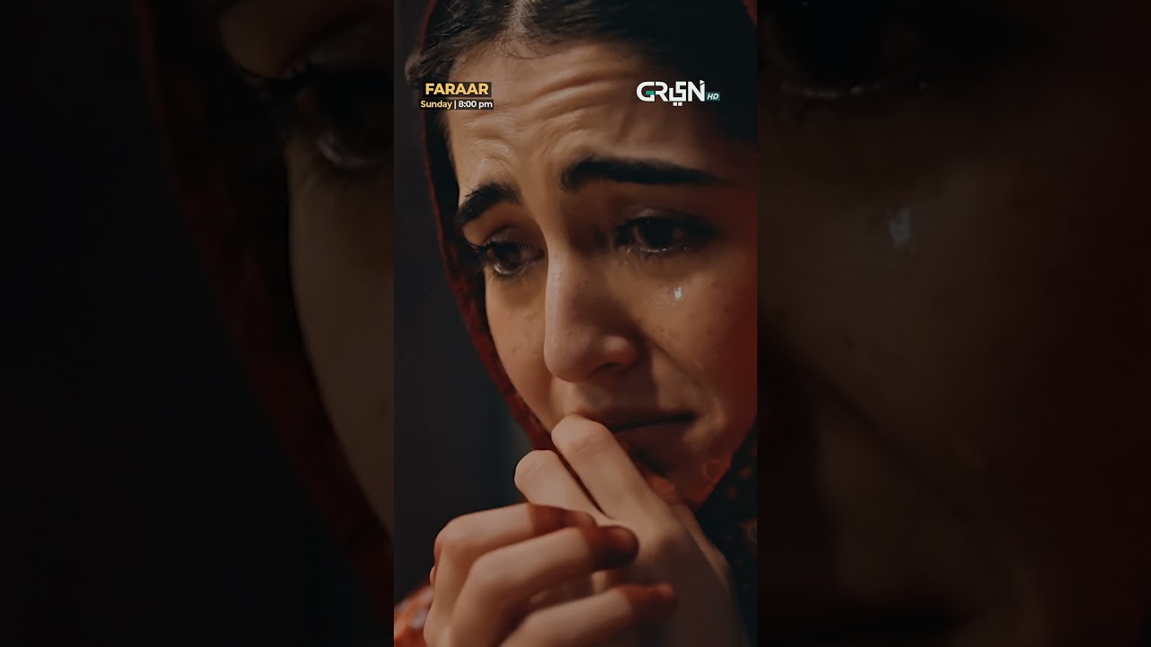 Don't Forget To Watch Faraar Tomorrow 8 Pm Only On Green TV 