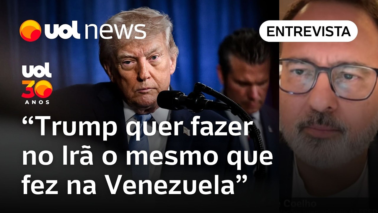 Trump repete no Irã estratégia adotada na Venezuela para alinhar governo aos EUA, diz professor
