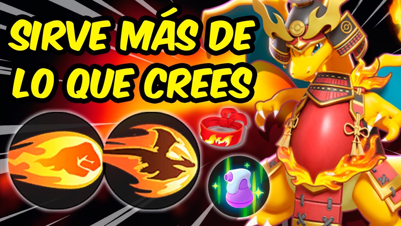 CHARIZARD TANQUE LIQUIDA CON SUS NUEVOS BUFFS 🔥 Guía, build, medallas y gameplay | Pokemon Unite