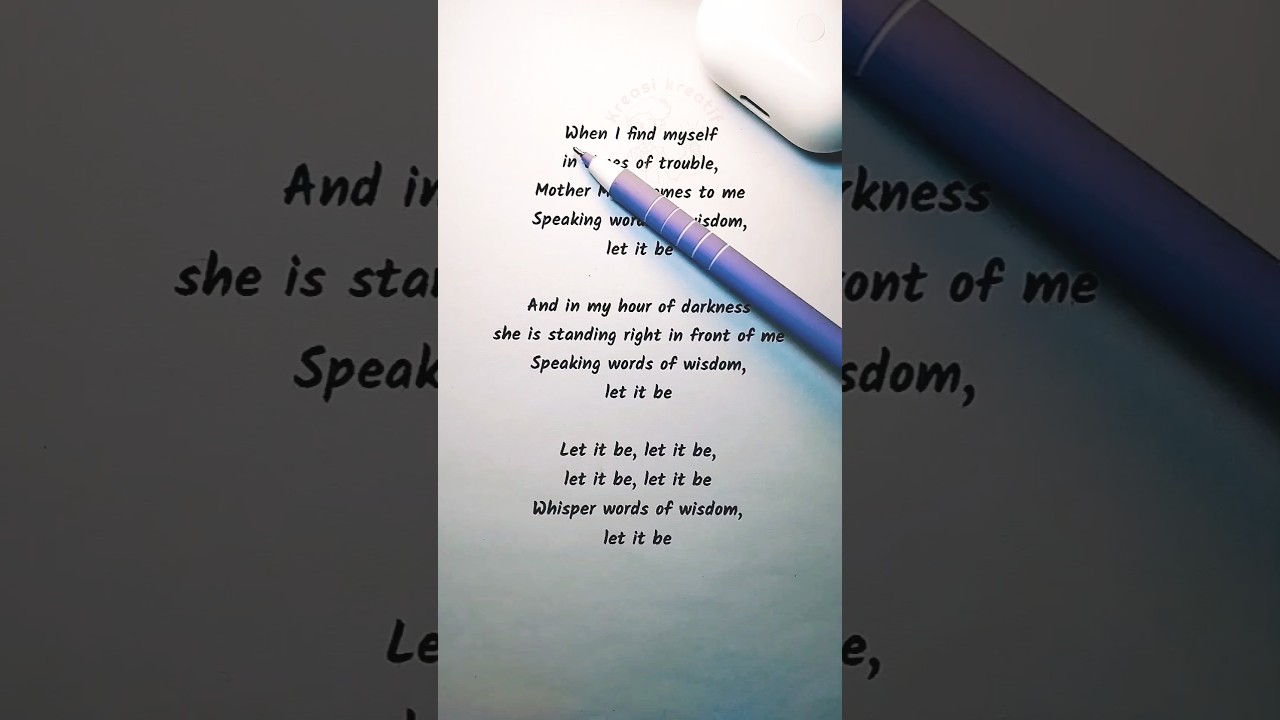 Sing & Learn English with *&ldquo;Let It Be&rdquo;* 🎶 &ndash; Music Travel Love (Cover)