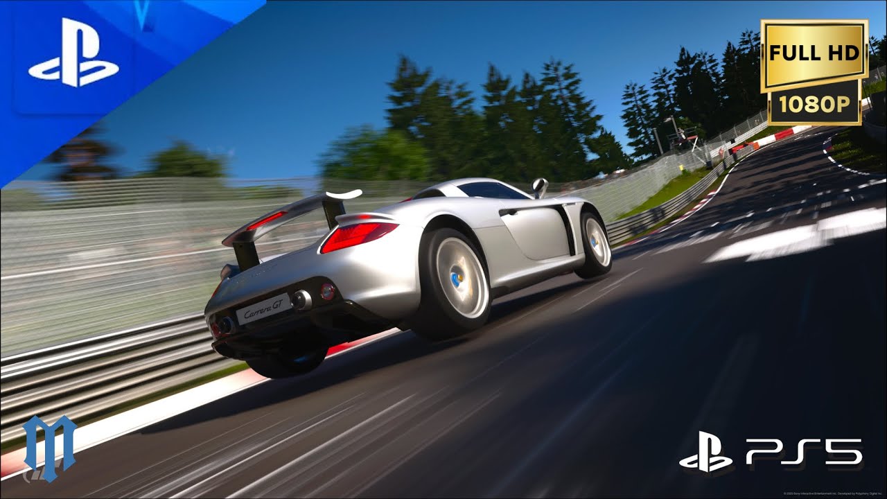 (PS5) GRAN TURISMO 7 - GAMEPLAY PORSCHE CARRERA GT - NÜRBURGRING (1080P FULL HD 60FPS)