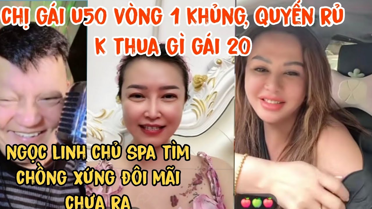 A Hùng ghép đôi chị Linh chủ spa vừa đẹp, có điều kiện cần tìm chồng biết chiều, chị U50 quyến rủ.