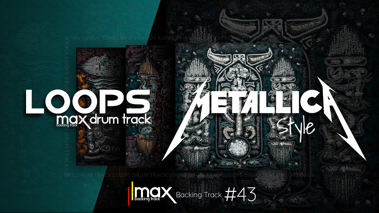 Heavy Metal Drum Track / Metallica Style / 140 bpm