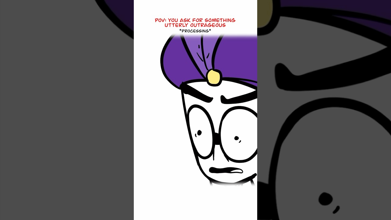 3 Wishes 3 Rules 😤 (Animation Meme) #shorts
