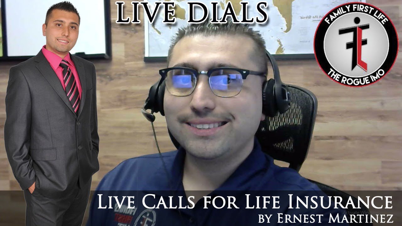LIVE DIALS 7/22/22 - Life Insurance - Instant Internet Leads - First First Life - Ernest Martinez