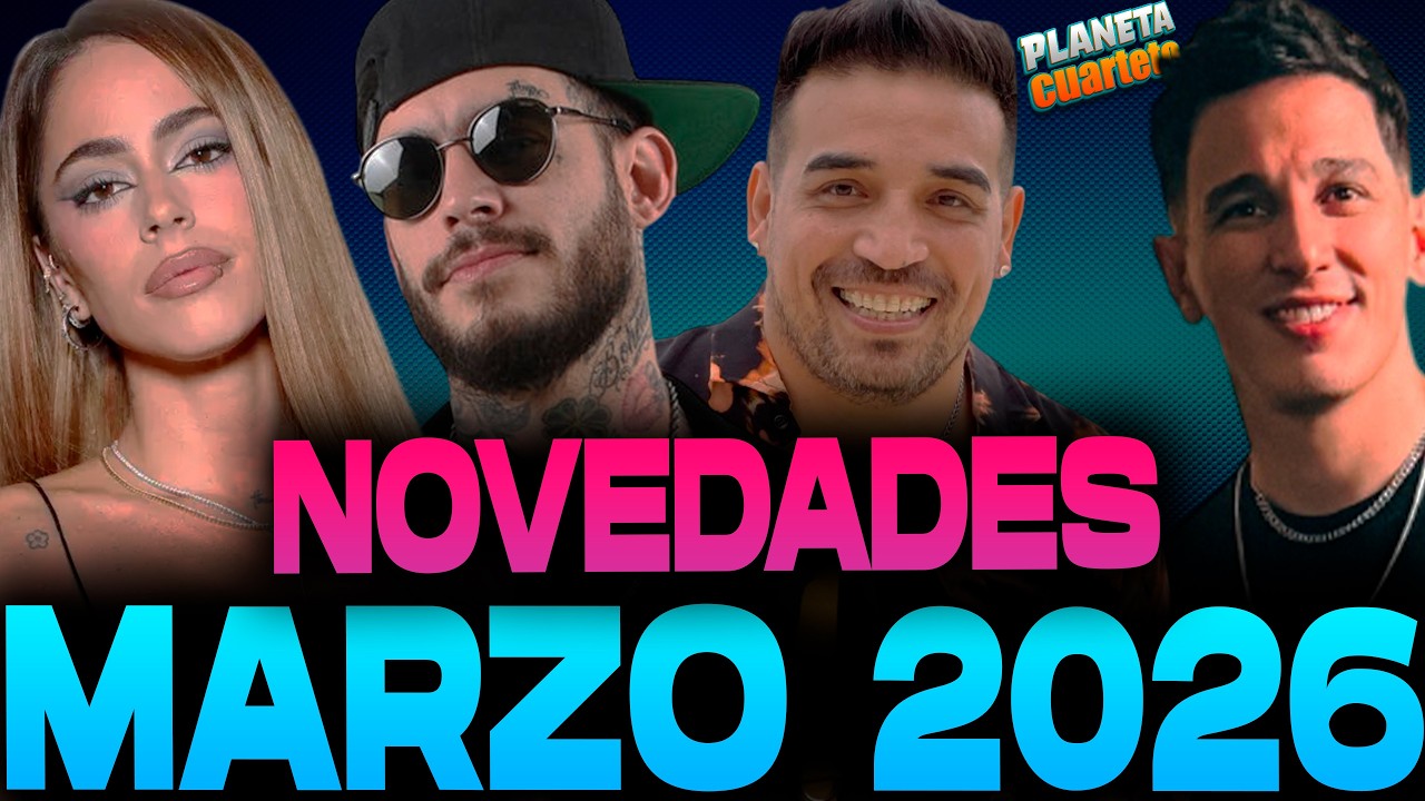 🔥 #NOVEDADES😱#MARZO  2026 #Cuarteto (Enganchados)