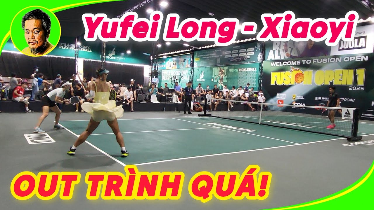 Yufei Long - Xiaoyi hạ gục nhanh đôi nam của Việt Nam | Fusion Open Lần 1 Tháng 10/2025