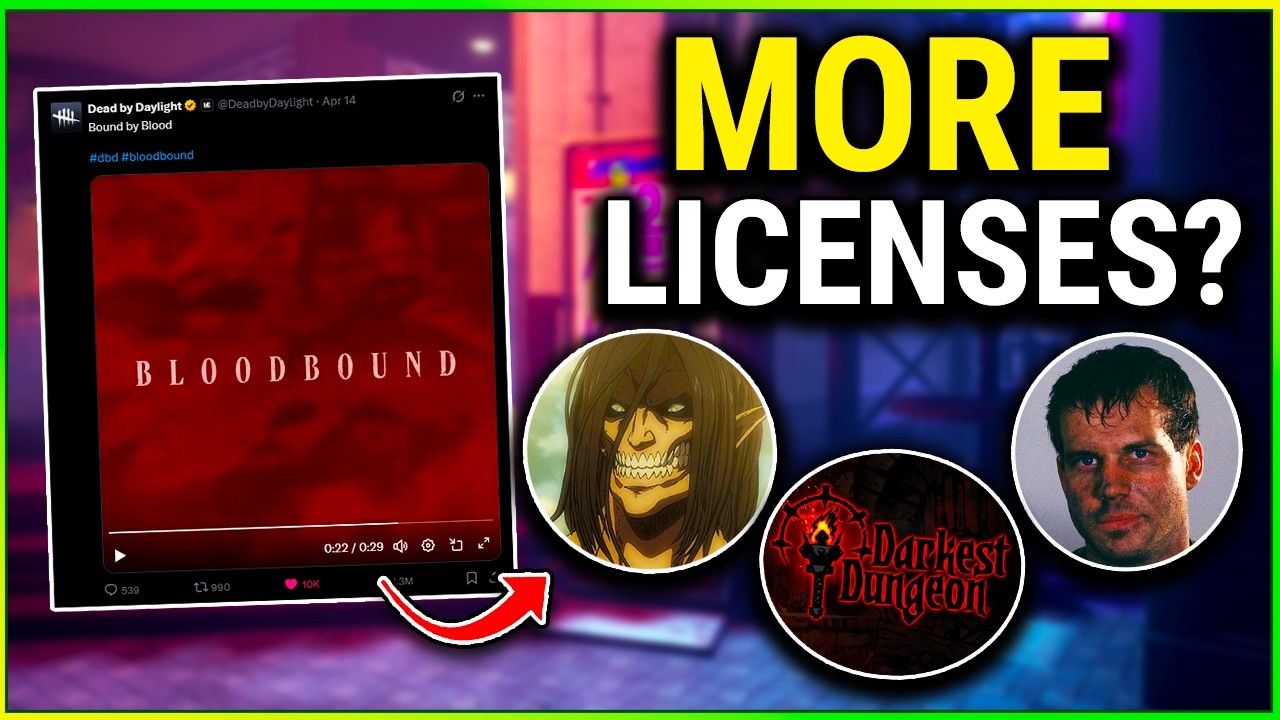 Titan Eren, Aliens and DARKEST DUNGEON?! - DbD Teaser
