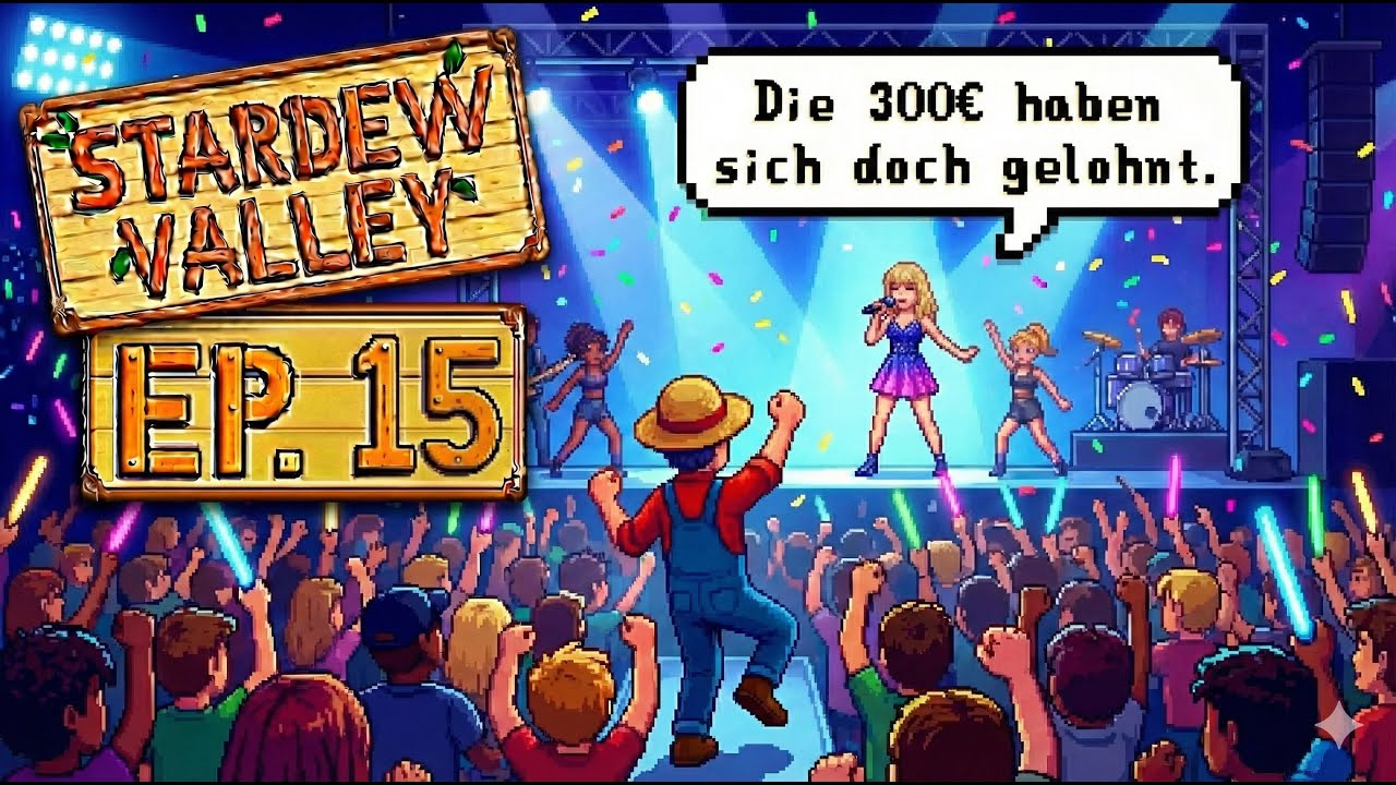 Für 300€ kann ich zu Taylor Swift gehen!!! | Stardew Valley Expanded Live Lp
