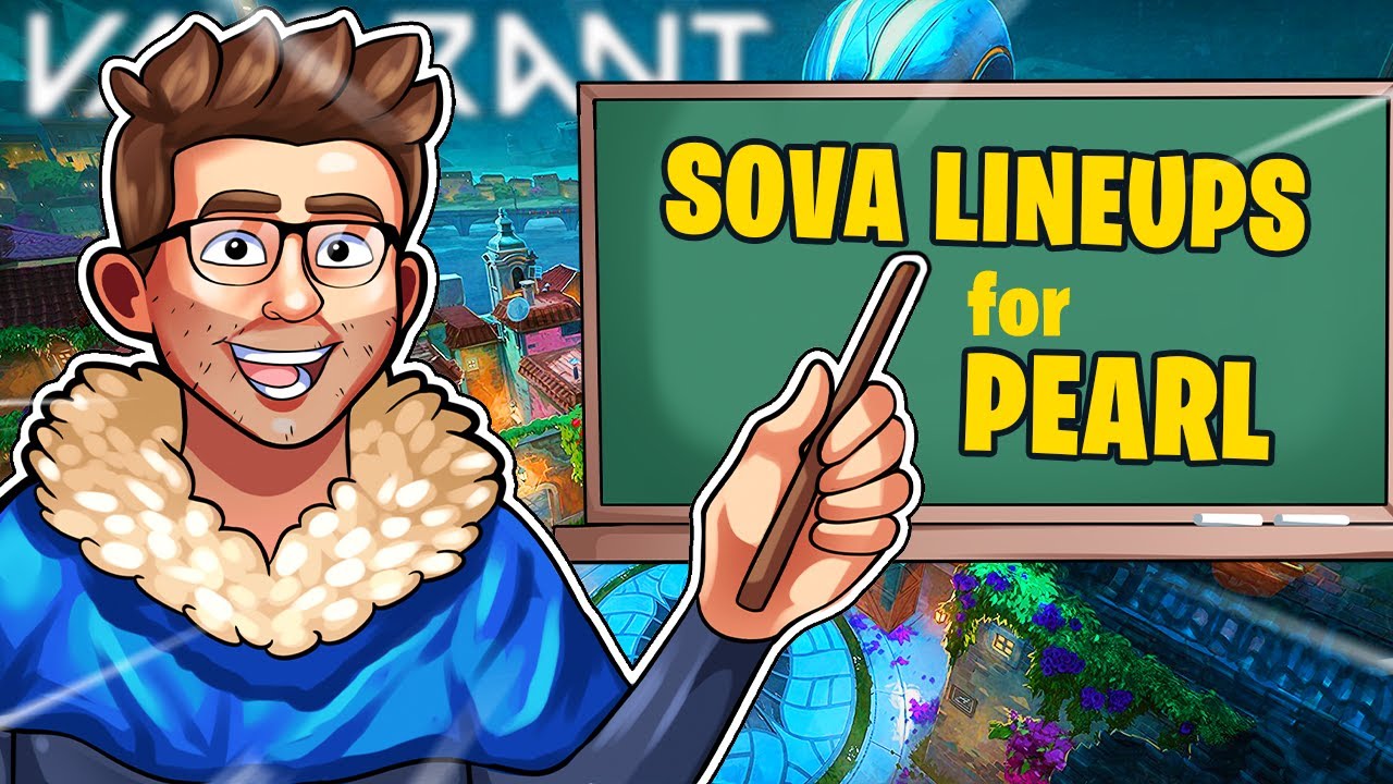 Sova Lineups guide for PEARL (Recons & Shock darts) | VALORANT