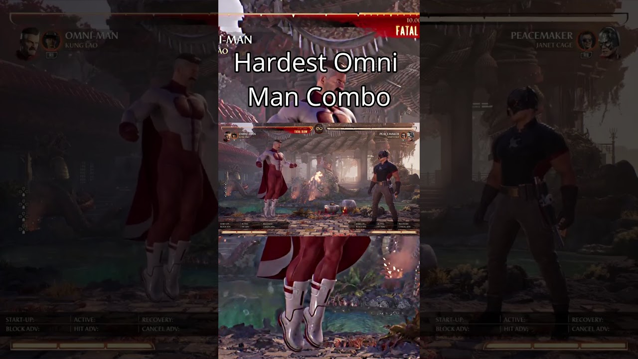 The Hardest Omni-Man Combo In Mortal Kombat 1! #mortalkombat #mk1 #combo
