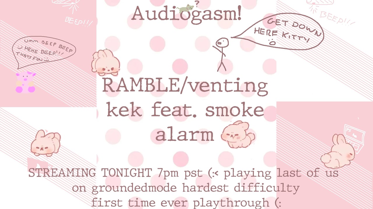 Audiogasm ASMR Rambling/venting about taxes :p also stream tonight 7pm pst - comfy rambling asmr