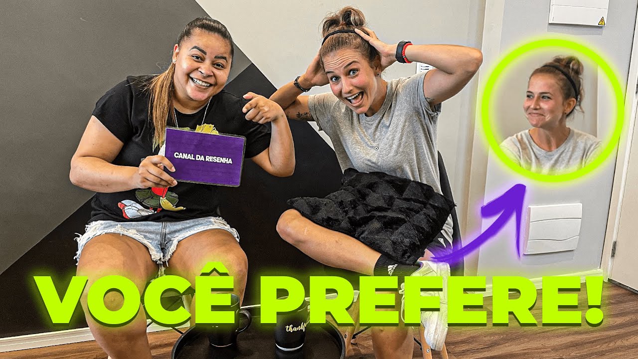 TAG: VOCÊ PREFERE COM ALÊ XAVIER