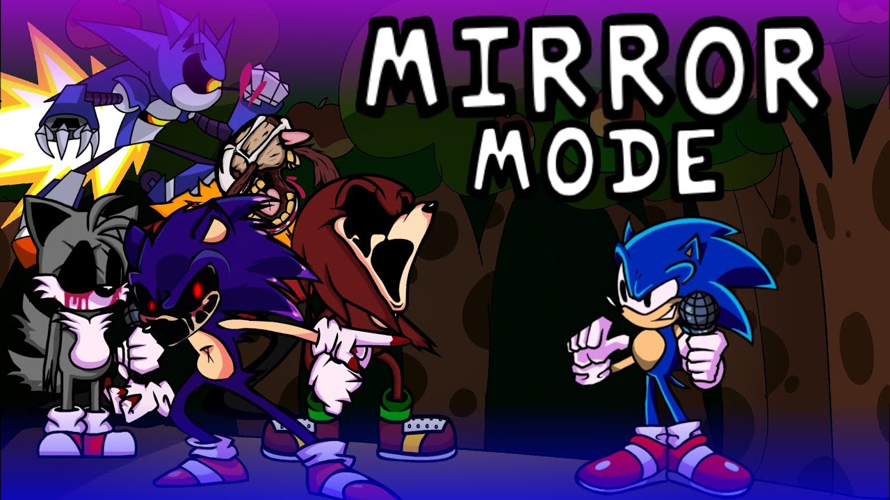 Mirror Mode But the Triple Trouble Gang Sings It  |  Friday Night Funkin' Mods