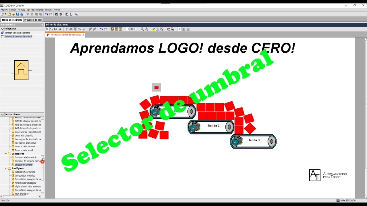 Aprendamos LOGO! desde CERO!_025 Selector umbral