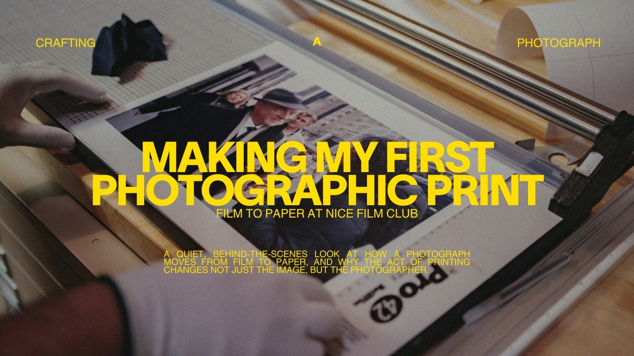 Making My First Photographic Print| At Nice Film Club in Brooklyn, NY