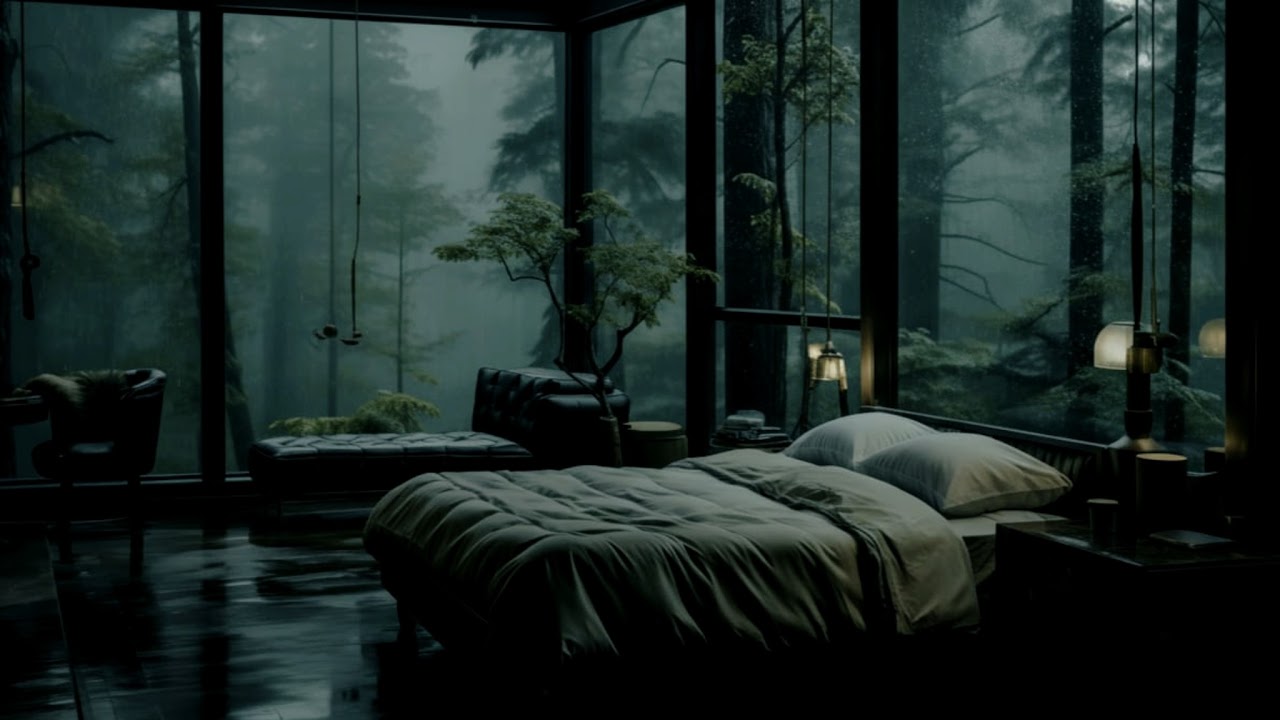 Live Stream Rainy Bedroom ASMR