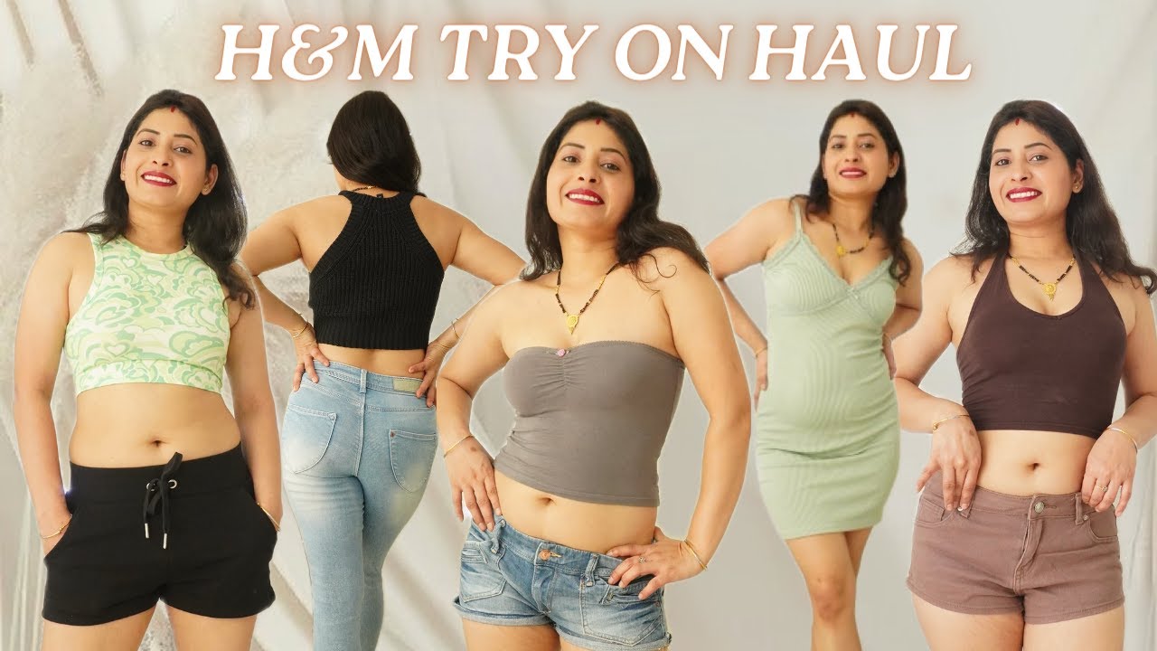 H&M Fashion Haul: Crop Tops, Skirts, & One-Pieces Collection Showcase!