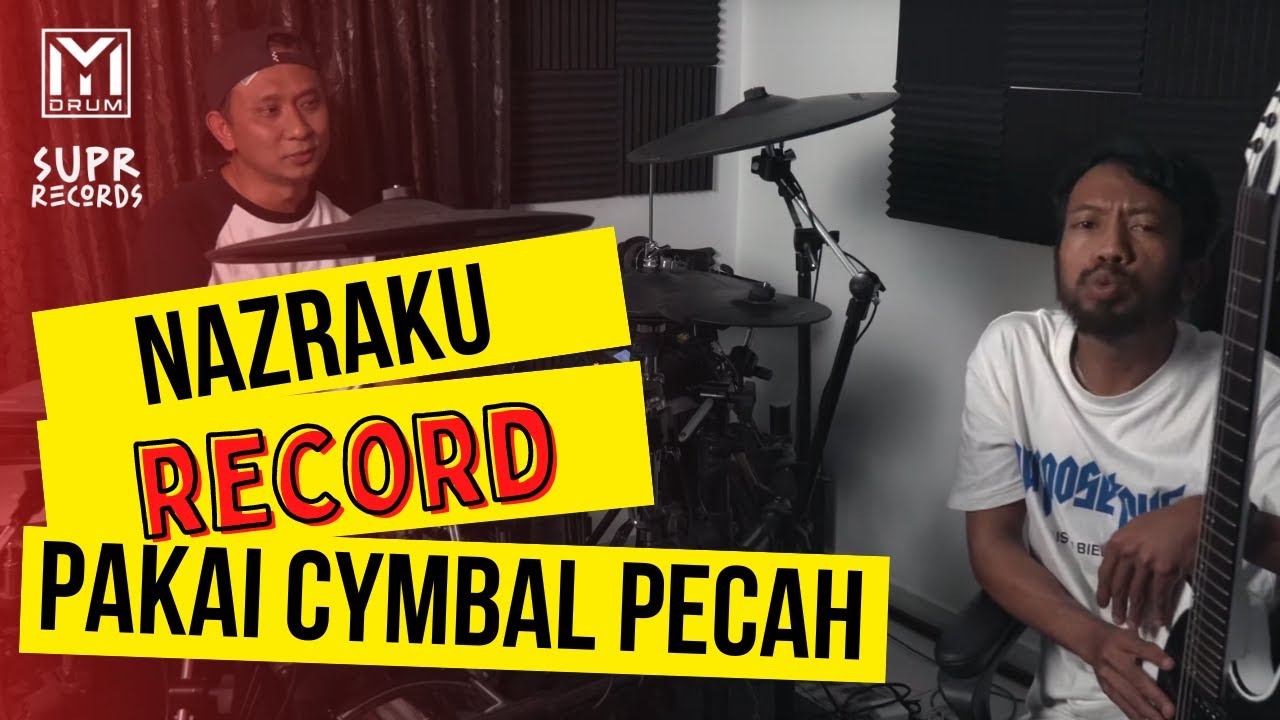 EP #8 - Spider - Nazraku record pakai cymbal pecah aja mat