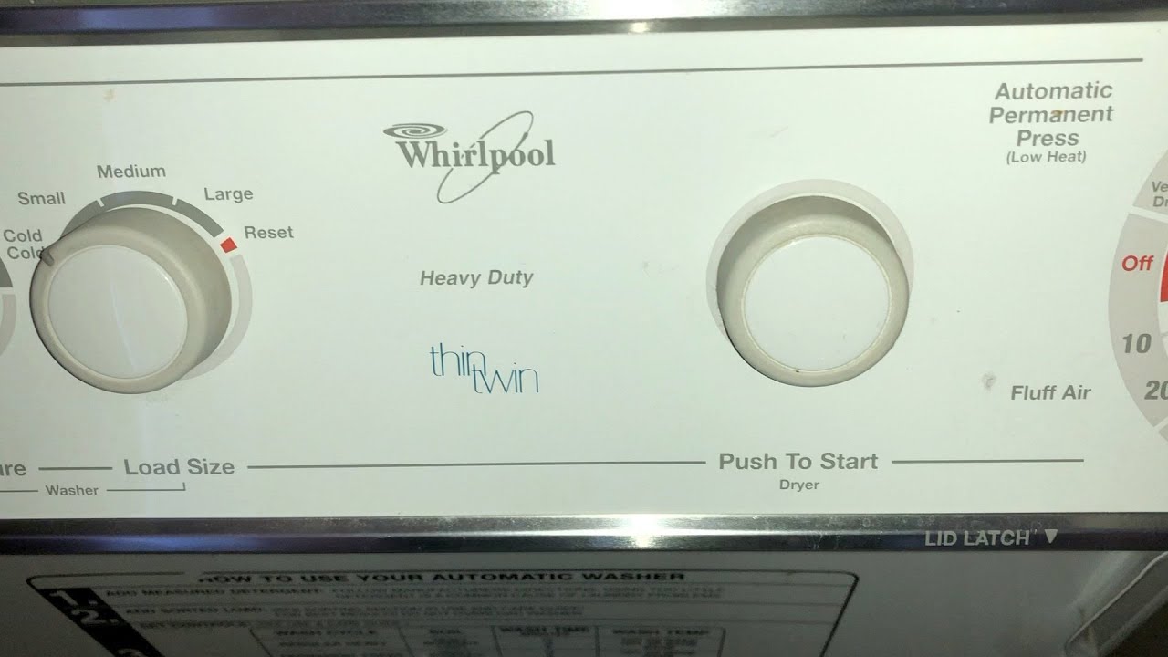 Thermal Fuse Blew a 2nd Time on Whirlpool Thin Twin Dryer