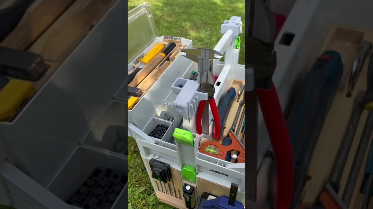 Tools holder for Festool storagebox systainer