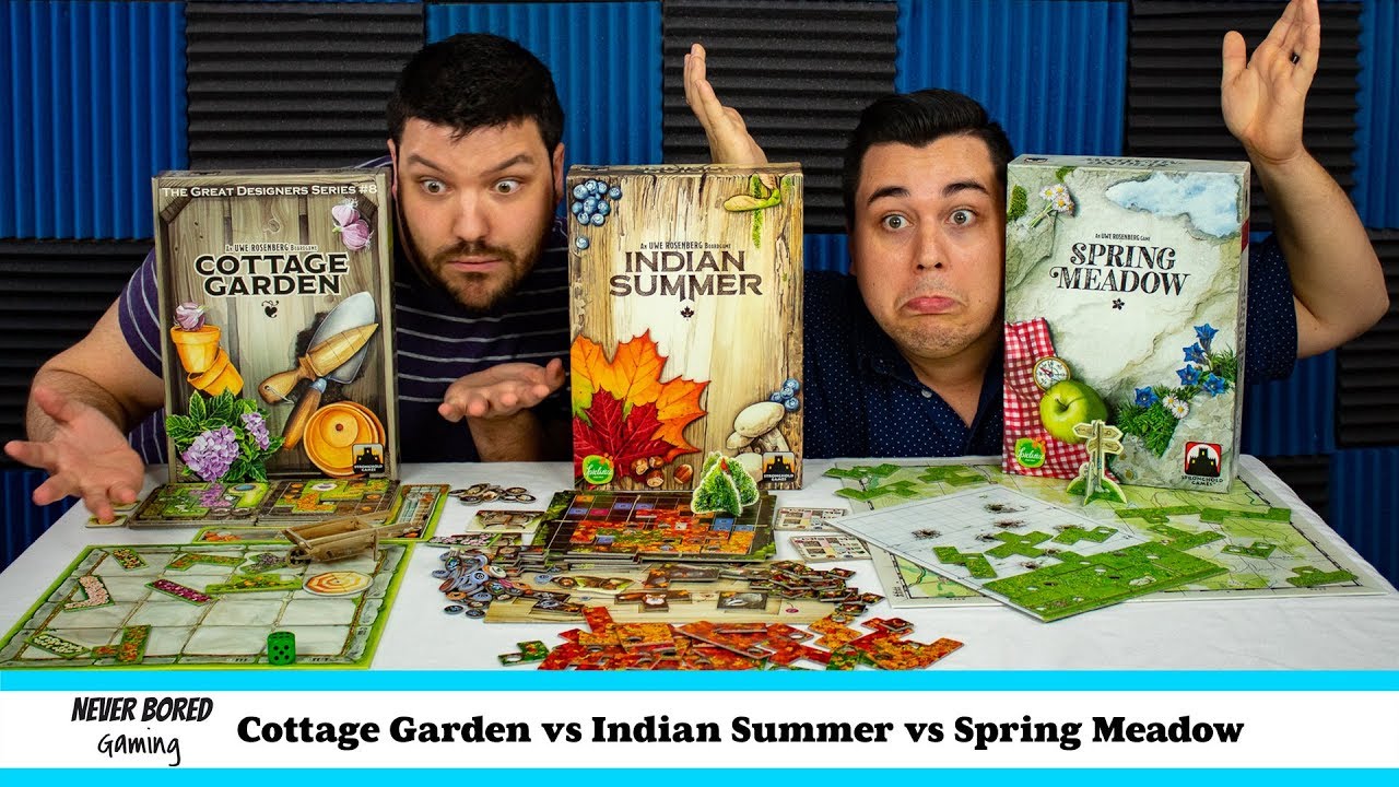 Cottage Garden vs Indian Summer vs Spring Meadow
