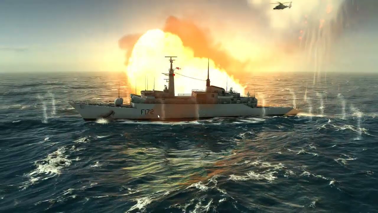 HMS&nbsp;Ambuscade&nbsp;Type 21 frigate&nbsp;of the&nbsp;Royal Navy:Cold Waters (Epic Mod 2.41 Release)