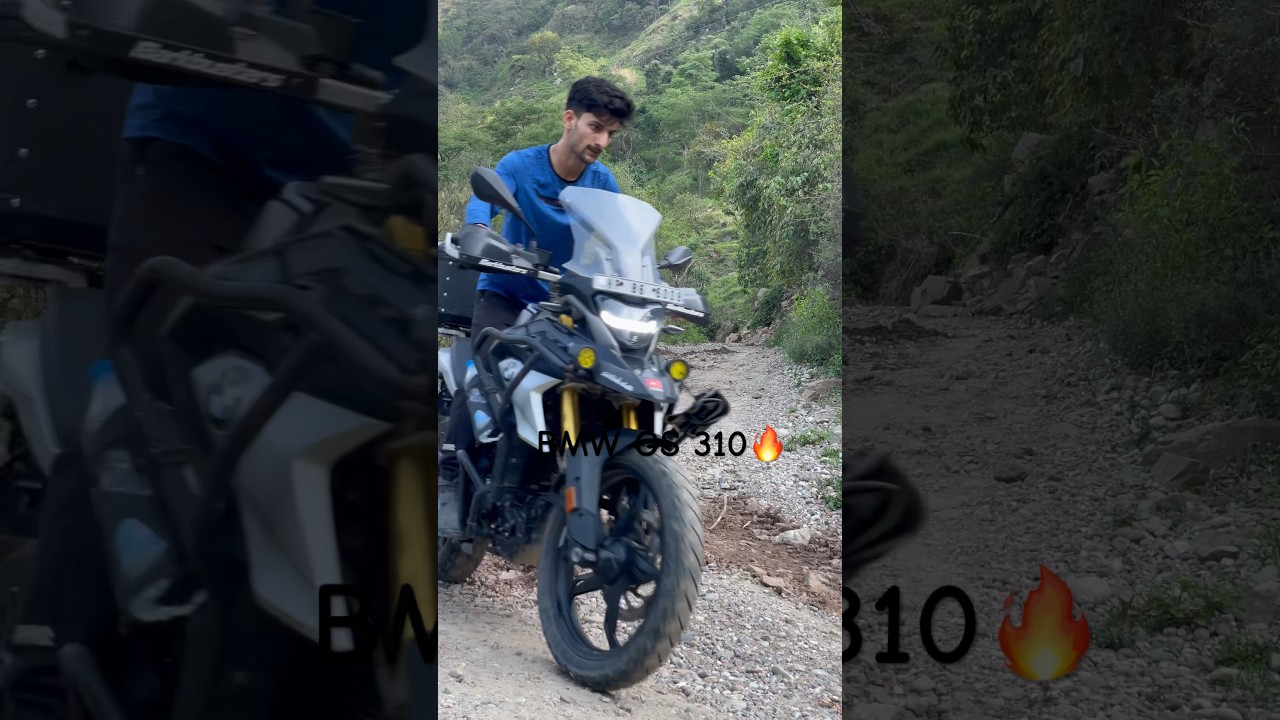BMW GS 310 off road test ( best suspension 🔥)