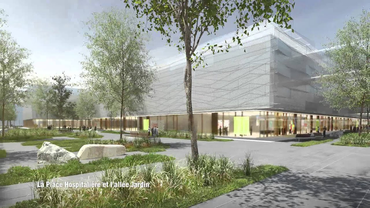 Vidéo de présentation du projet architectural du nouvel hôpital de Nantes