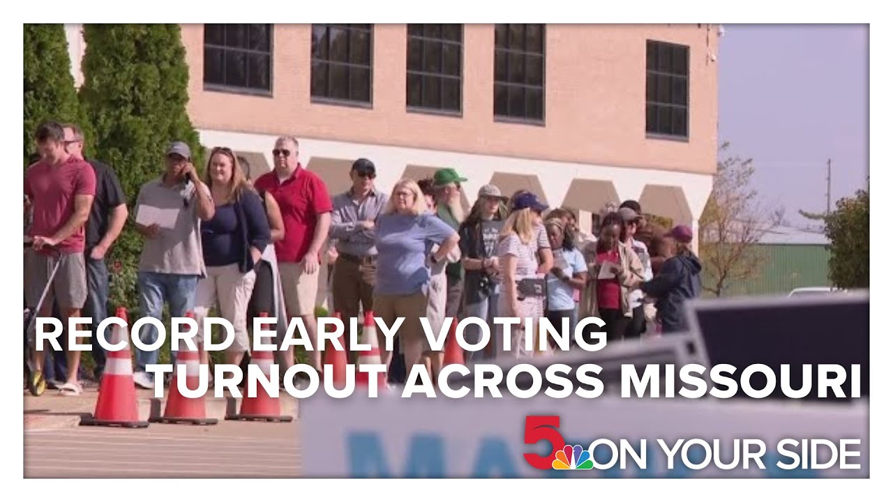 Record early voting turnout in Missouri