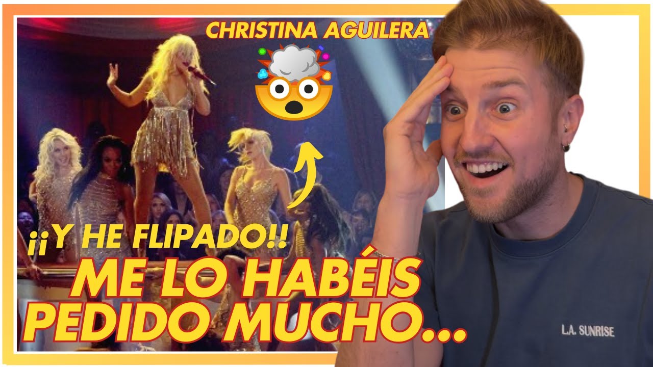 *Reacción* CHRISTINA AGUILERA - Show Me How You Burlesque | Dancing With The Stars