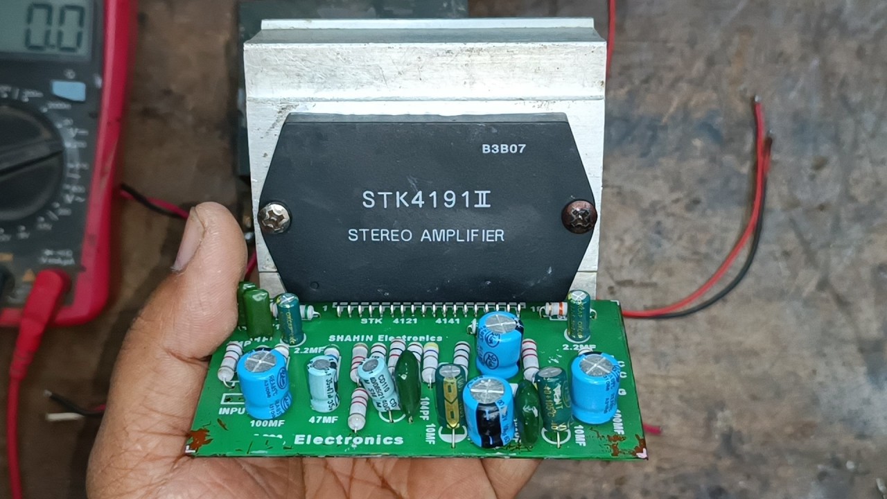 Схема усилителя STK4191