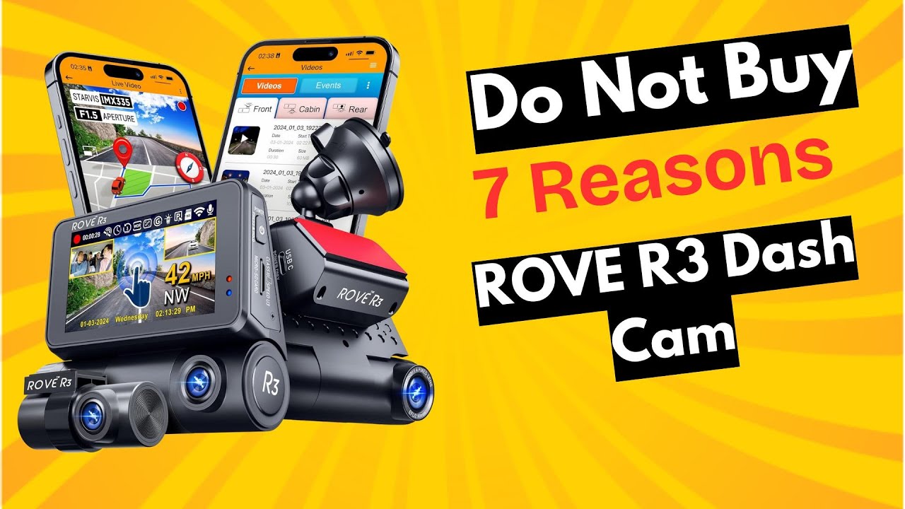ROVE R3 Dash Cam – Brutally Honest Review (7 Major Issues Exposed!)