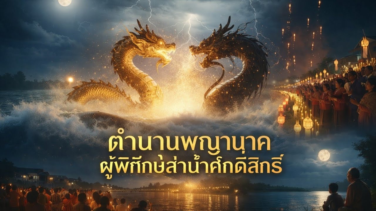 ตำนานพญานาค“พญาศรีสุวรรณนาค”ผู้พิทักษ์ลำน้ำศักดิ์สิทธิ์ #นิทาน #แม่น้ำโขง #ความเชื่อ 
