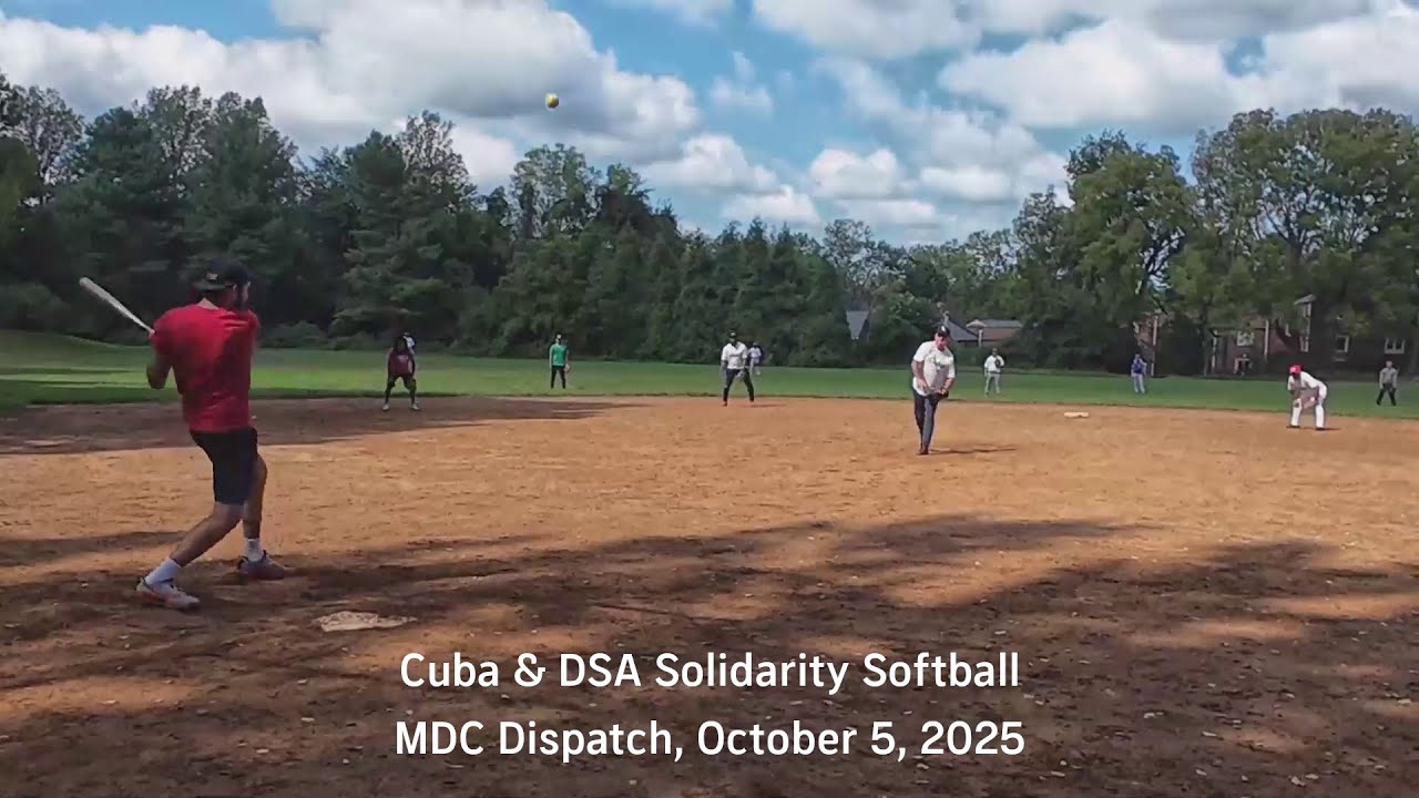 Road to Public Power in DC | Cuba Solidarity Softball | No Kings DC | MDC Dispatch, October 5, 2025