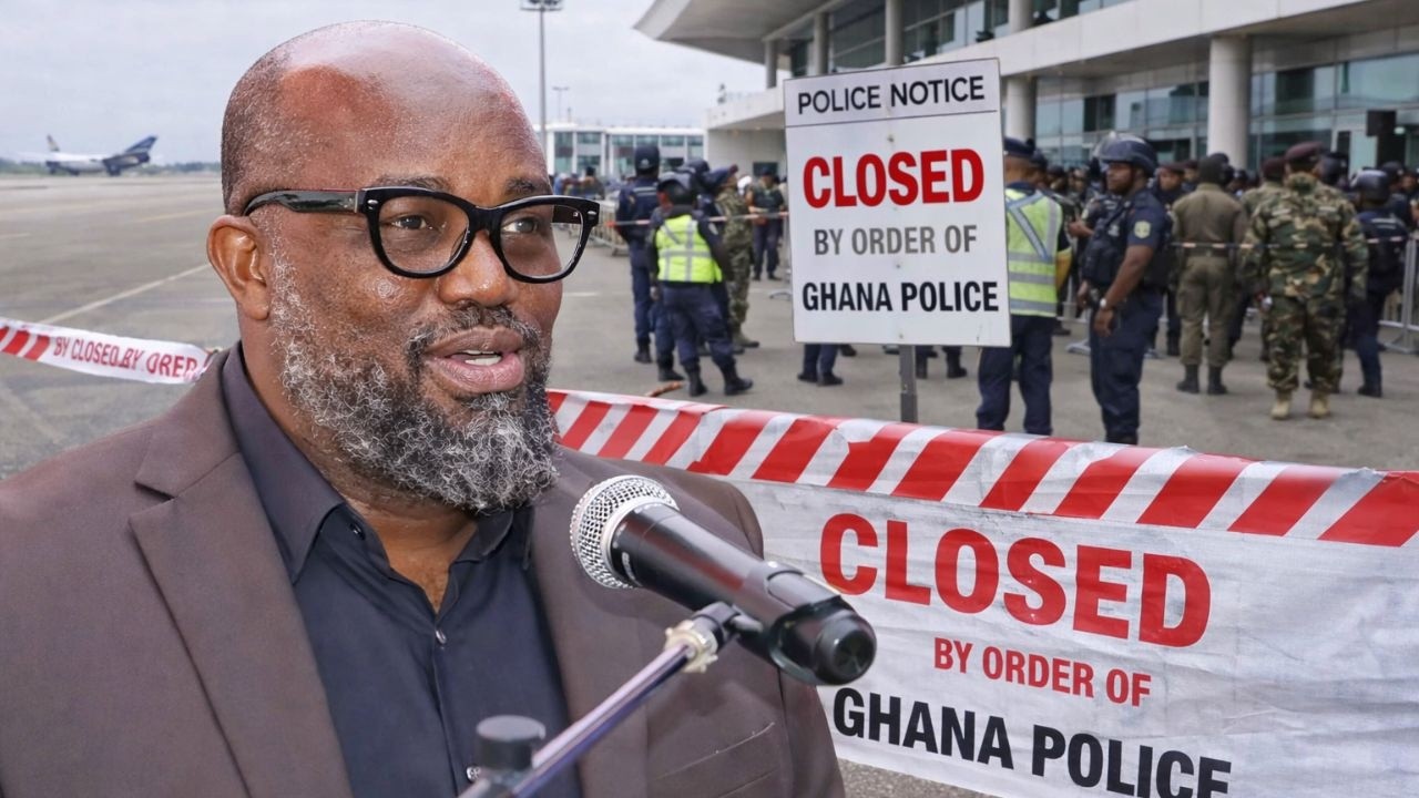 BREAK: Mcdan's airport base shutdown by gov't over non payment