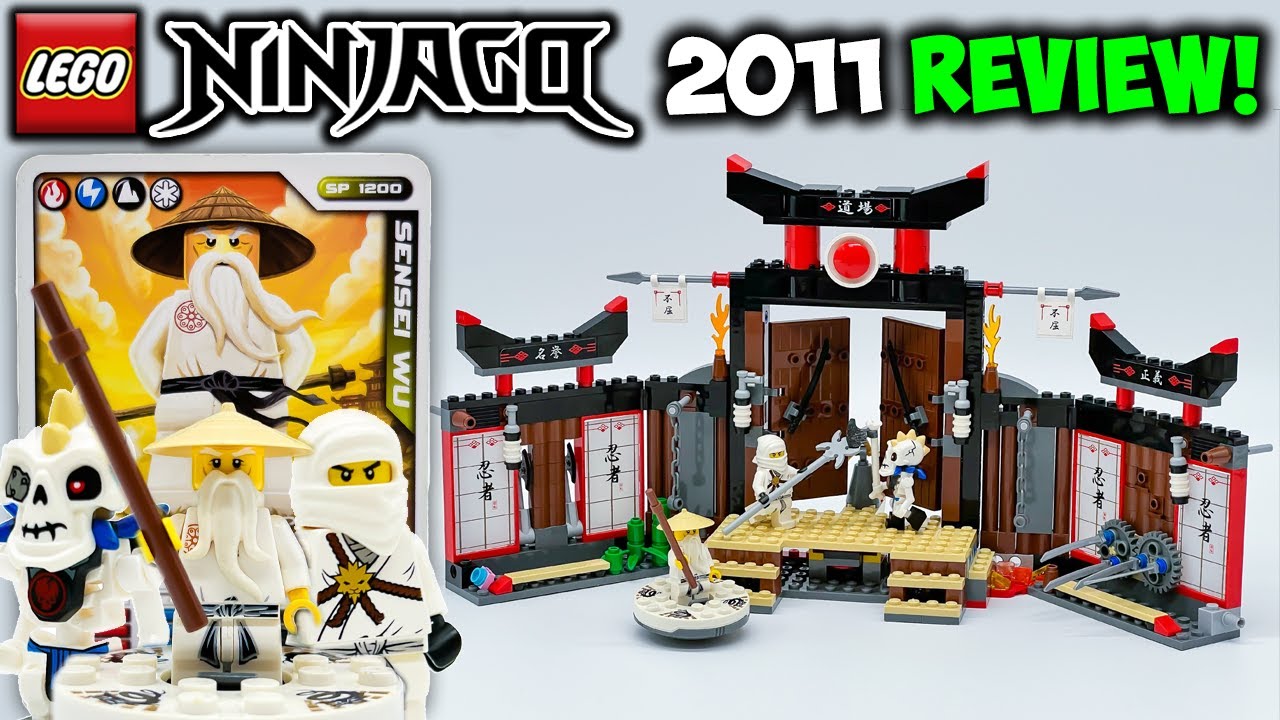 The ORIGINAL Ninjago Monastery | 2011 Spinjitzu Dojo Review! LEGO Set 2504