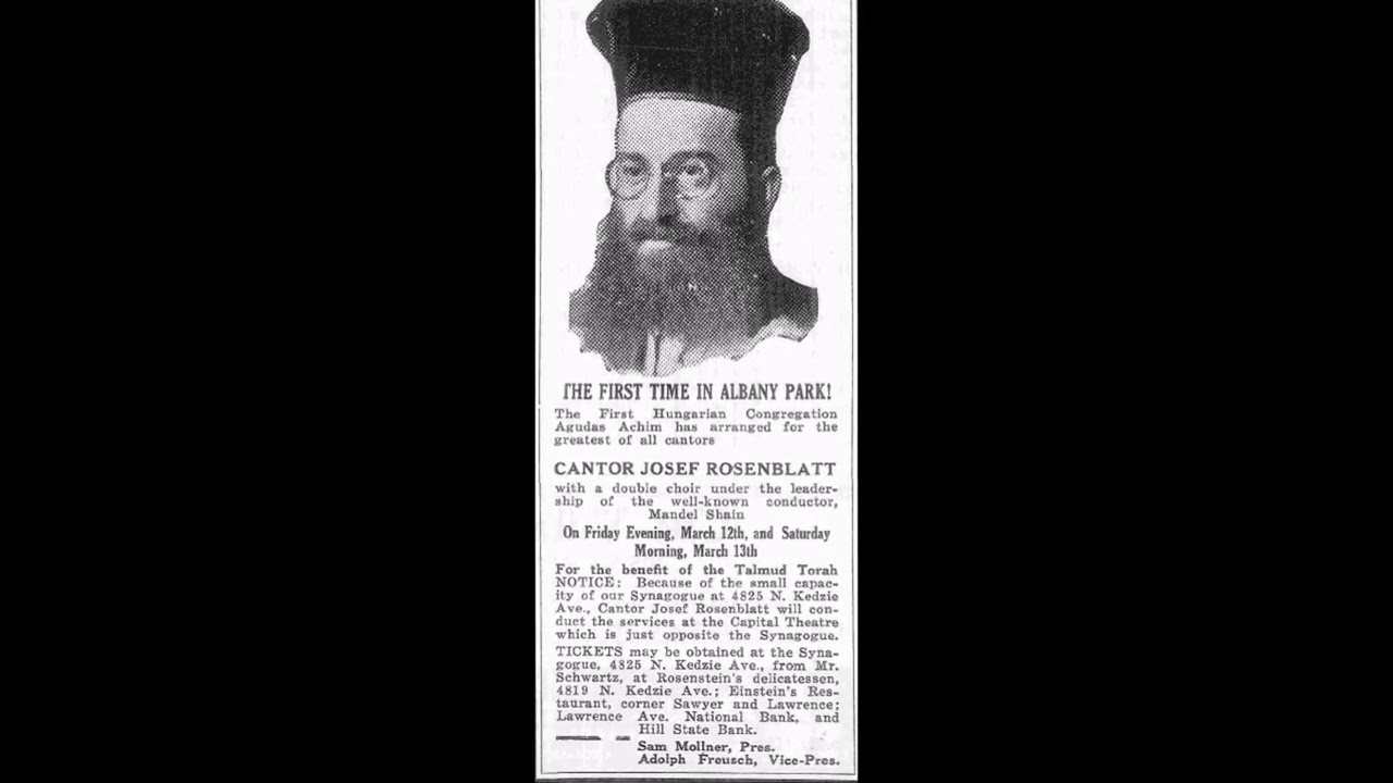 Cantor Yossele Rosenblatt Z