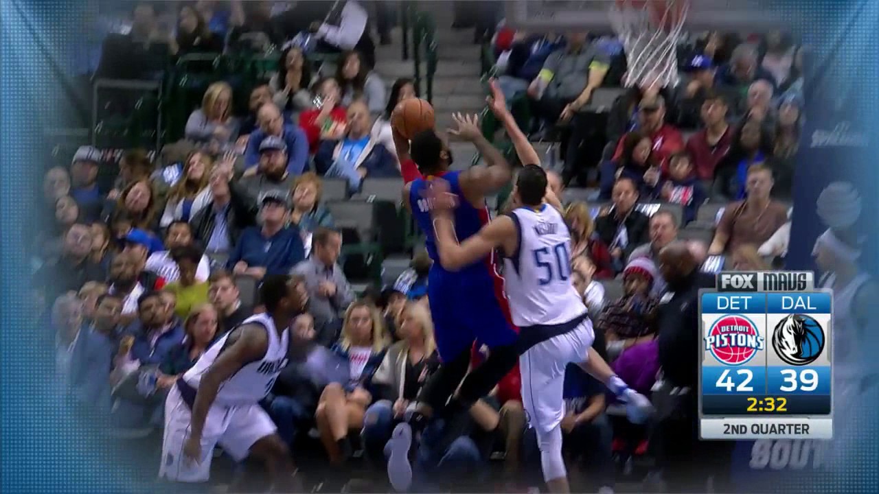Salah Mejri against Pistons