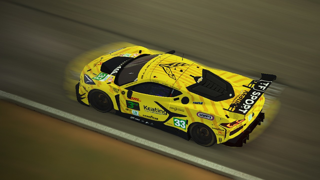 Corvette LMGT3 @ Sebring - 2:00.422 (Le Mans Ultimate)